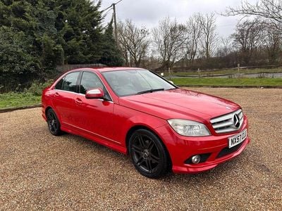 Used Mercedes C200 2007 Red Sedan