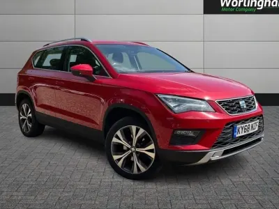 Used Seat Ateca SE Technology 115 HP (84 kW) 2018 Red SUV