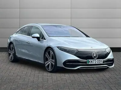 Used Mercedes EQS450+ Exclusive Luxury 244 kW (333 HP) 2023 High tech silver Sedan