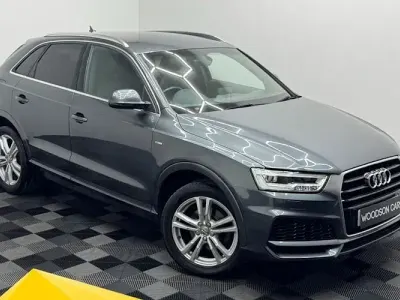 Used Audi Q3 S-Line 150 HP (110 kW) 2018 Grey SUV