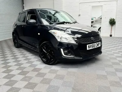 Used Suzuki Swift SZ-L 94 HP (69 kW) 2016 Black Hatchback
