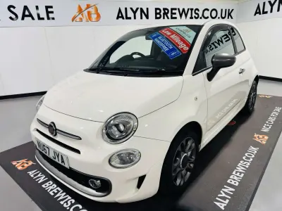 Używany Fiat 500S S 69 KM (50 kW) 2017 Biały Hatchback