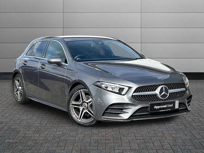 Used Mercedes A180 AMG line 134 HP (98 kW) 2021 Grey Hatchback