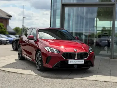 Used BMW 120 M Sport 168 HP (123 kW) 2025 Red Hatchback