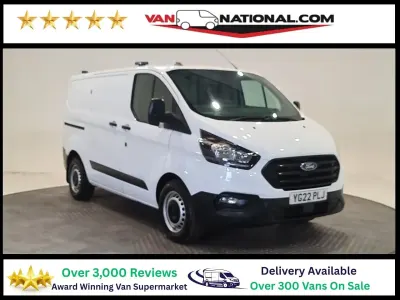 Used Ford Transit Custom 105 HP (77 kW) 2022 White Van
