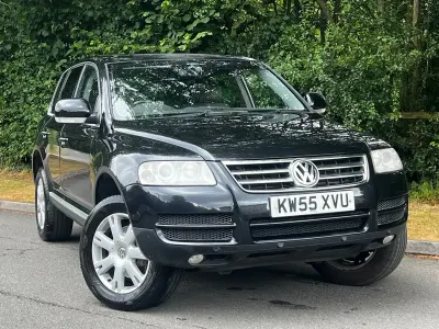 Used VW Touareg Sportline 245 HP (180 kW) 2005 Black SUV