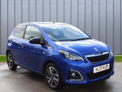 used Peugeot 108 1.0 ALLURE EURO 6 (S/S) 5DR PETROL FROM 2021 FROM YEOVIL (BA20 2HP) | SPOTICAR