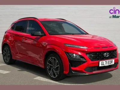 Used Hyundai Kona N Line 117 HP (86 kW) 2021 Red SUV
