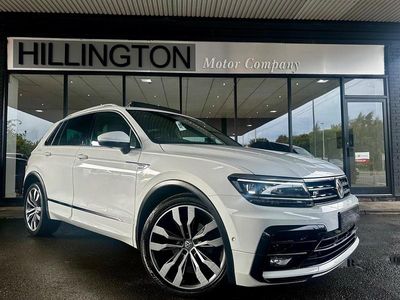 Used VW Tiguan R-line 150 HP (110 kW) 2019 White SUV