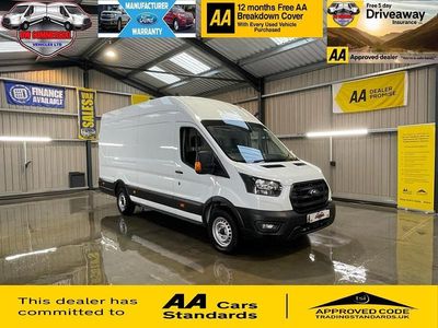 Used Ford Transit 170 HP (125 kW) 2023 White Van