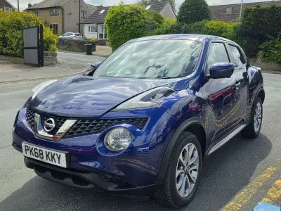 Used Nissan Juke Tekna 2018 Blue SUV