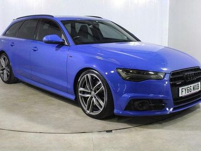 Used Audi A6 Black Edition 320 HP (235 kW) 2016 Blue Estate