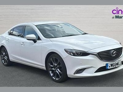 Begagnad Mazda 6 Inclusive 173 HK (127 kW) 2016 Vit Sedan
