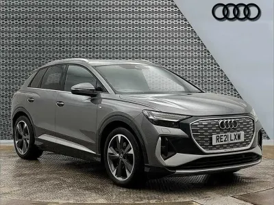 Used Audi Q4 e-tron Comfort 150 kW (204 HP) 2021 Grey SUV