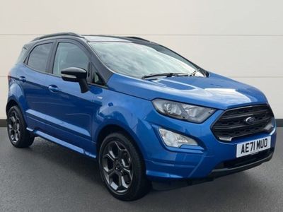 Used Ford Ecosport ST-Line 140 HP (102 kW) 2021 Blue SUV