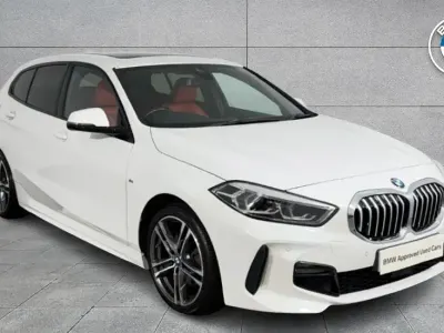 Used BMW 118 M Sport 134 HP (98 kW) 2020 White Hatchback