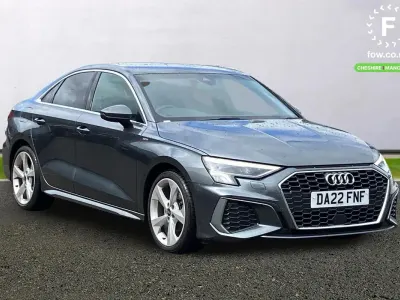 Used Audi A3 S-Line 150 HP (110 kW) 2022 Grey Sedan
