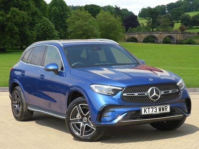 Used Mercedes GLC300e AMG line 2023 Blue Estate