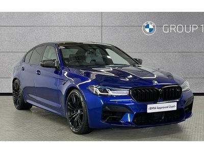 Blue Used 2021 BMW M5 Competition Edition Sedan | £54,490 (Fair price)