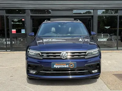 Used VW Tiguan R-line 2018 Blue SUV