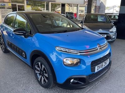 Usado Citroën C3 Flair 2018 Azul Citadino