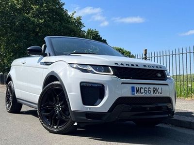used Land Rover Range Rover evoque 2.0 TD4 HSE DYNAMIC LUX 3d AUTO 177 BHP CONVERTIBLE, REAR CAM, AUTOMATIC