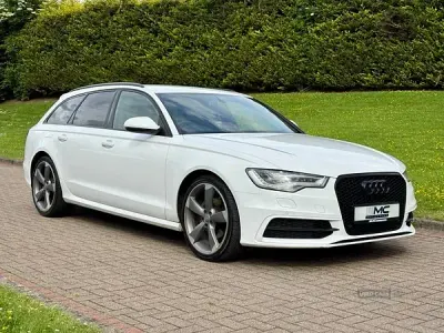 Used Audi A6 Black Edition 2014 White Estate