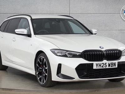 White Used 2025 BMW 320 M Sport Estate | £32,950 (Fair price)