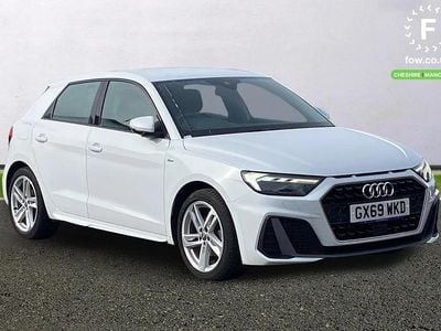Used Audi A1 Sportback S-Line 2019 White Hatchback