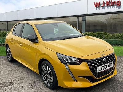 Yellow Used 2023 Peugeot 208 Active+ Hatchback | £10,635 (Fair price)