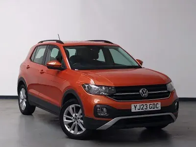 Used VW T-Cross SE 95 HP (69 kW) 2023 Orange SUV