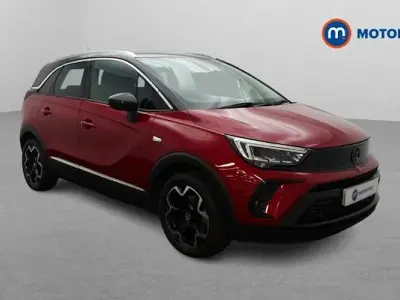 Used Vauxhall Crossland Ultimate 131 HP (96 kW) 2022 Red SUV