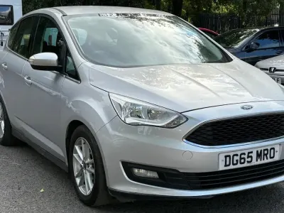Used Ford C-MAX Zetec 125 HP (91 kW) 2015 Silver MPV