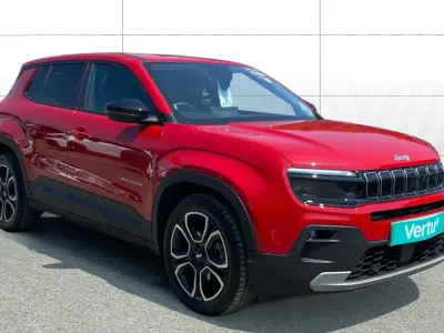 Used Jeep Avenger Summit 114 kW (156 HP) 2024 Red SUV