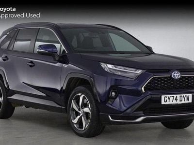 Obsidian blue Used 2024 Toyota RAV4 Hybrid Design SUV | £32,690 (Fair price)
