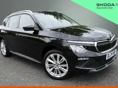 Used Skoda Kamiq SE L 110 HP (80 kW) 2024 Black magic pearl effect SUV