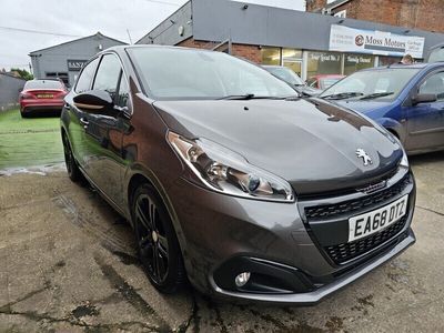 used Peugeot 208 1.2 S/S GT LINE 5DR Manual GREY