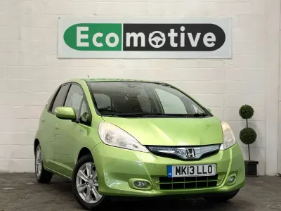 Used Honda Jazz Hybrid 102 HP (75 kW) 2013 Green Hatchback