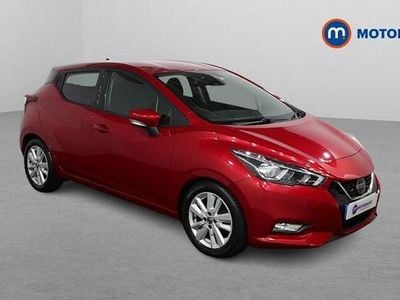 Red Used 2020 Nissan Micra Acenta Hatchback | £12,399 (Fair price)