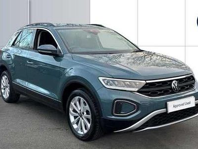 Blue Used 2023 VW T-Roc Life SUV | £18,029 (Fair price)
