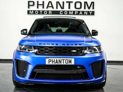 Second-hand Land Rover Range Rover Sport SVR 575 CP (422 kW) 2020 Albastru SUV