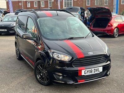 Used Ford Transit Sport 95 HP (69 kW) 2018 Black Van