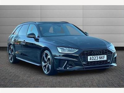Black Used 2023 Audi A4 Black Edition Estate | £28,195 (Fair price)