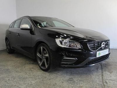 Used Volvo V60 R-Design 115 HP (84 kW) 2014 Black Estate