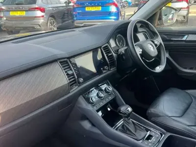 Used Skoda Kodiaq SE L Executive 150 HP (110 kW) 2022 Black SUV