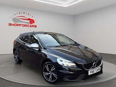 Black Used 2017 Volvo V40 R-Design Pro Hatchback | £9,225 (Fair price)