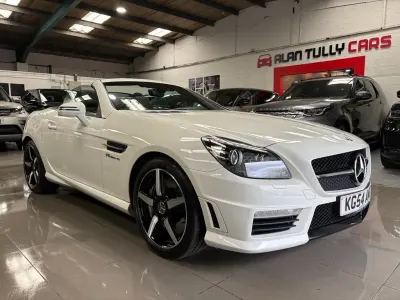 Used Mercedes SLK55 AMG AMG 421 HP (309 kW) 2013 White Cabriolet