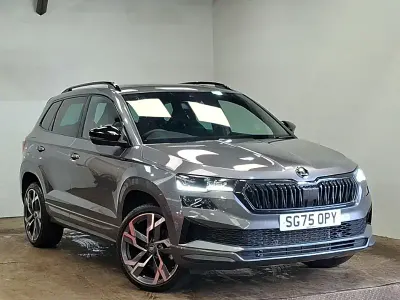 Used Skoda Karoq SportLine 150 HP (110 kW) 2025 Grey SUV