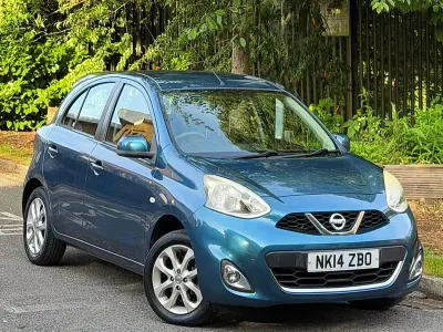 Used Nissan Micra Acenta 2014 Blue Hatchback