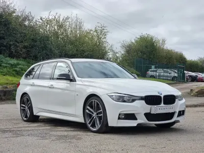 Usado BMW 320 M Sport 2017 Blanco Familiar